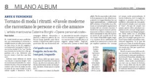 Tornano di moda i ritratti: "Favole moderne che raccontano le persone e ciò che amano" articolo da Il Giornale