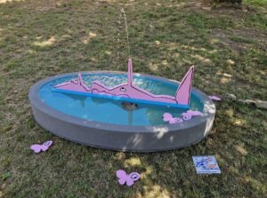 "Ramificazioni Land Art FONTANA PINPINKDOUBLEFACE" Art Installations